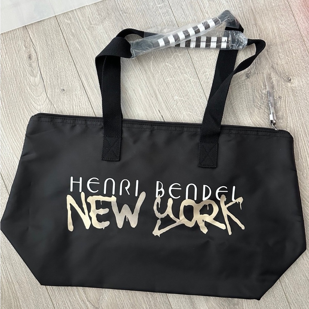 Henri Bendel Graffiti Logo Tote NWT